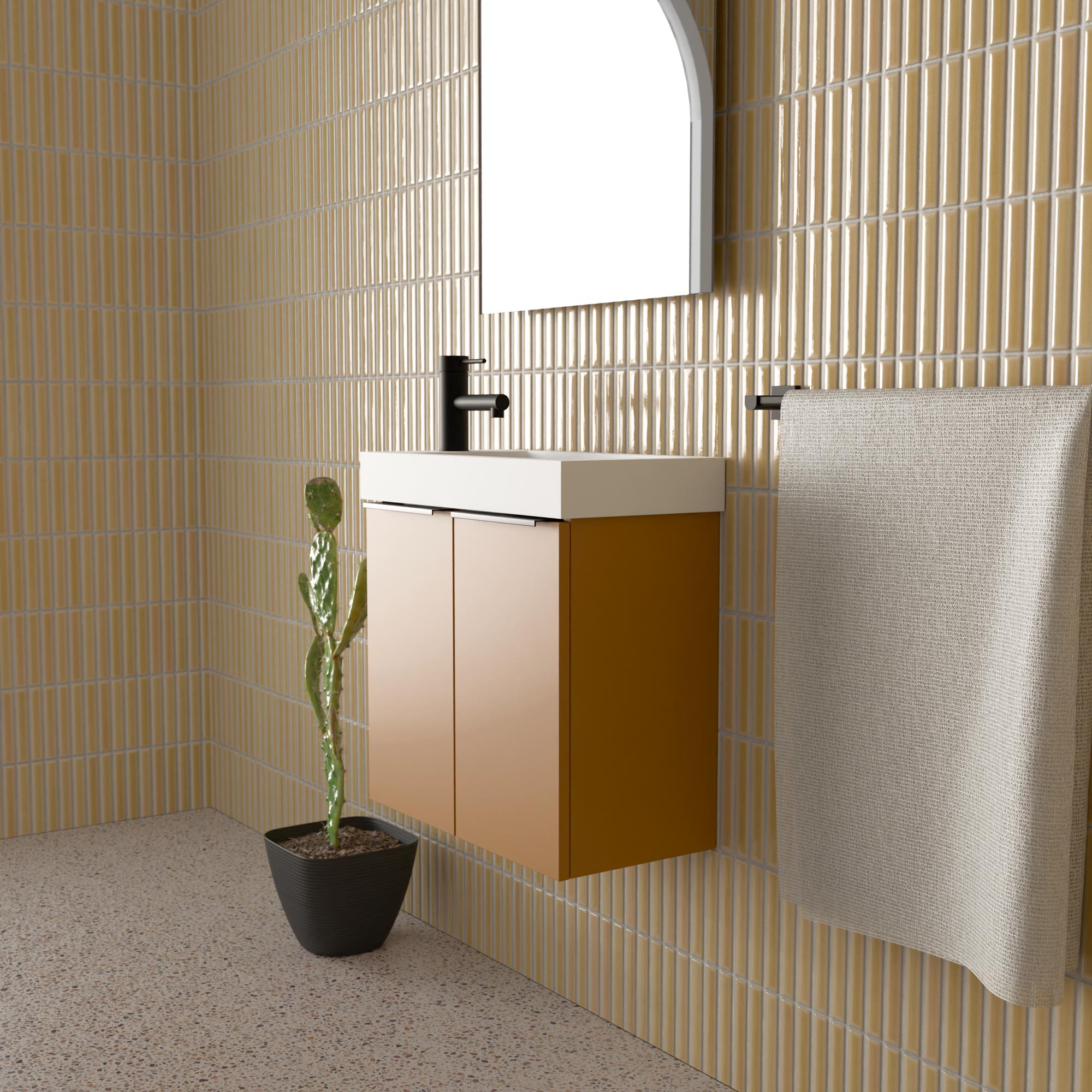 Marquis Emerald Compact Small Space Vanity