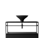 Studio Bagno Equilibrium 2 Bench Basin - Matte Black