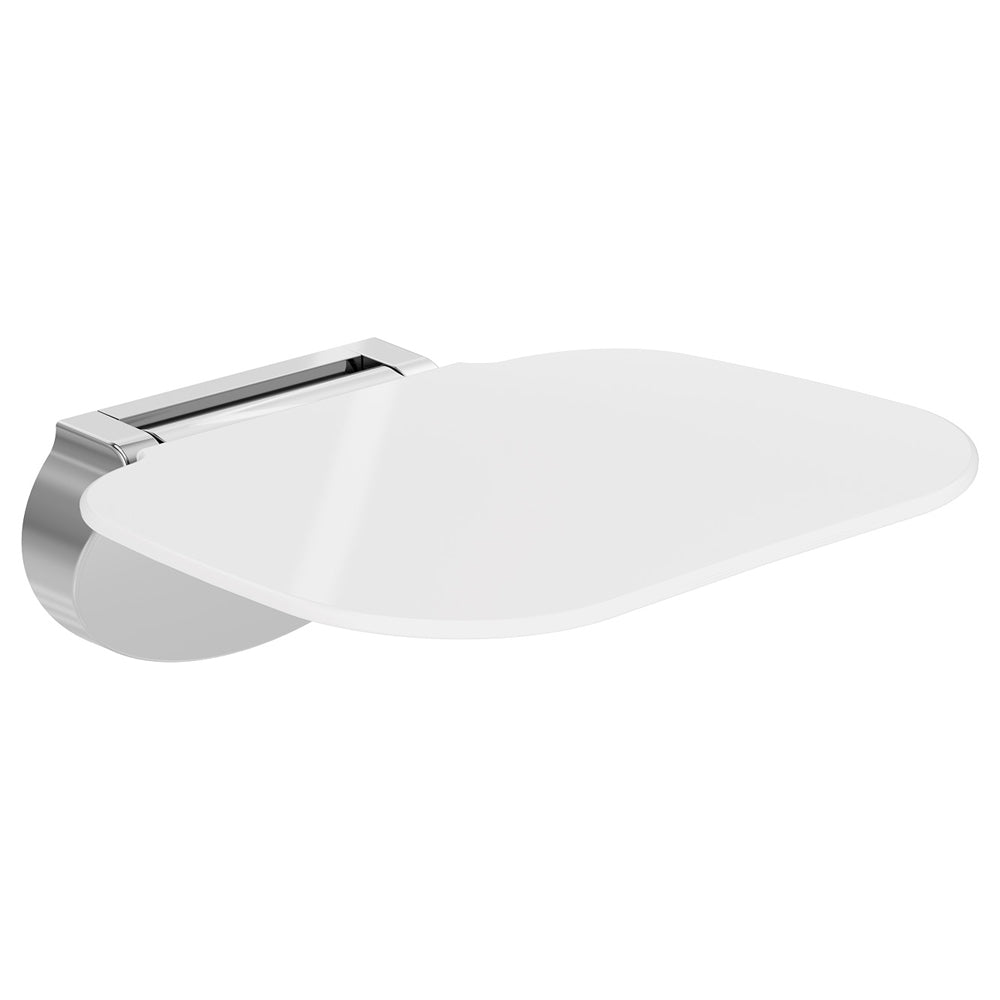 Fienza Assisted Living Folding Shower Seat 480x400x62mm, White