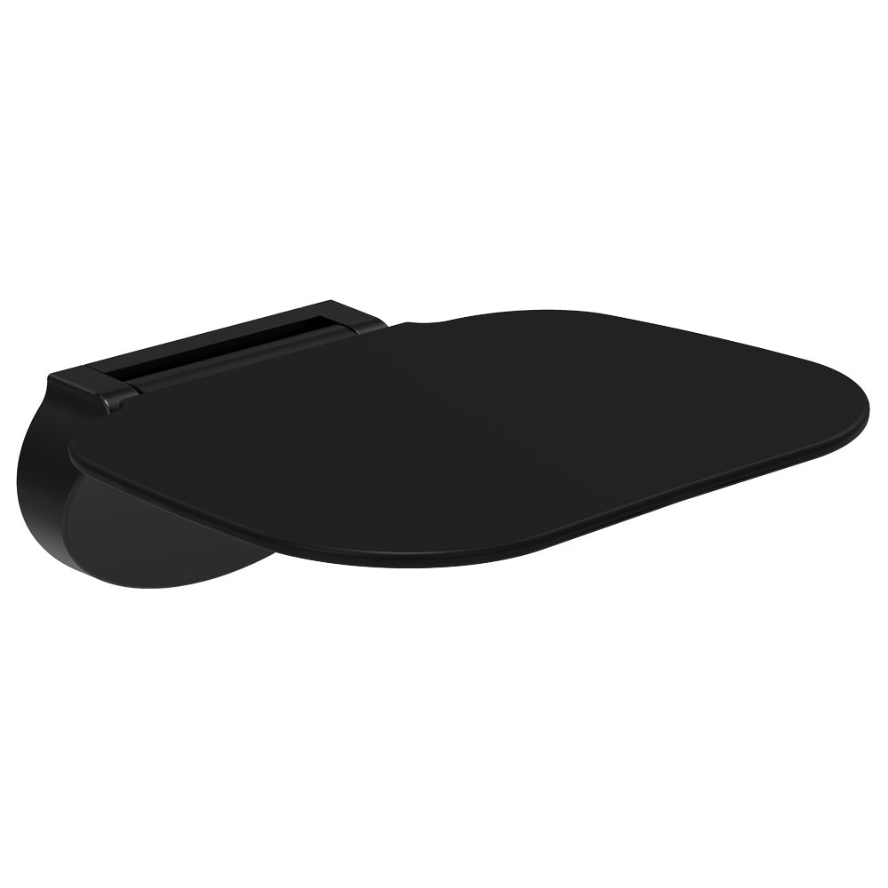 Fienza Assisted Living Folding Shower Seat 480x400x62mm, Black