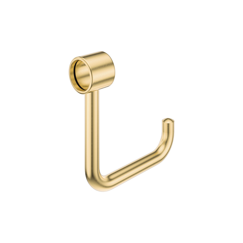 Fienza Care Slimline Roll Holder for Care Rail, Urban Brass