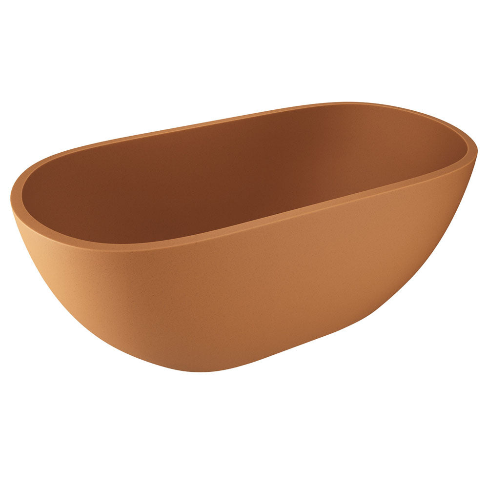 Fienza Jada 1500mm Concrete Bath, Tuscan