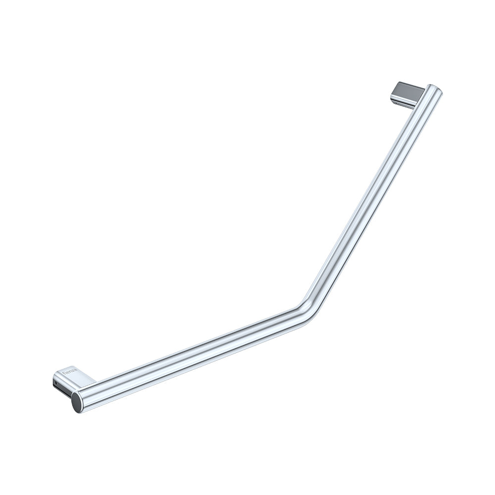 Fienza Care 135° Ambulant Reversible L/R Handrail 411x411x32 (2Pts), Polished Stainless Steel