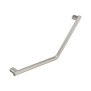 Fienza Care 135° Ambulant Reversible L/R Handrail 411x411x32 (2Pts), Brushed Nickel