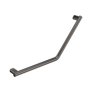 Fienza Care 135° Ambulant Reversible L/R Handrail 411x411x32 (2Pts), Gun Metal