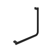 Fienza Care 90° Ambulant Reversible L/R Handrail 450x450x32 (2Pts), Matte Black