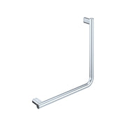 Fienza Care 90° Ambulant Reversible L/R Handrail 450x450x32 (2Pts), Polished Stainless Steel