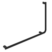 Fienza Independent Living 90° Care Slimline Rail Left Hand, Matte Black