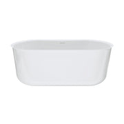 Fienza Windsor Freestanding Acrylic Bath, Gloss White