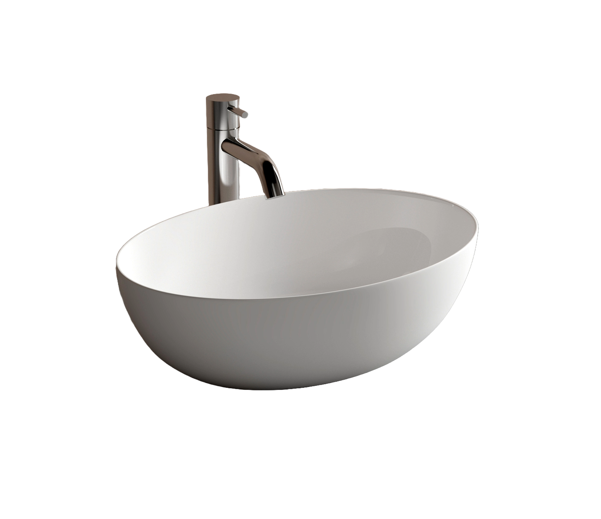 Studio Bagno Fascino Pill Bench, Gloss White