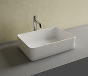 Studio Bagno Fascino Rectangle Bench, Gloss White