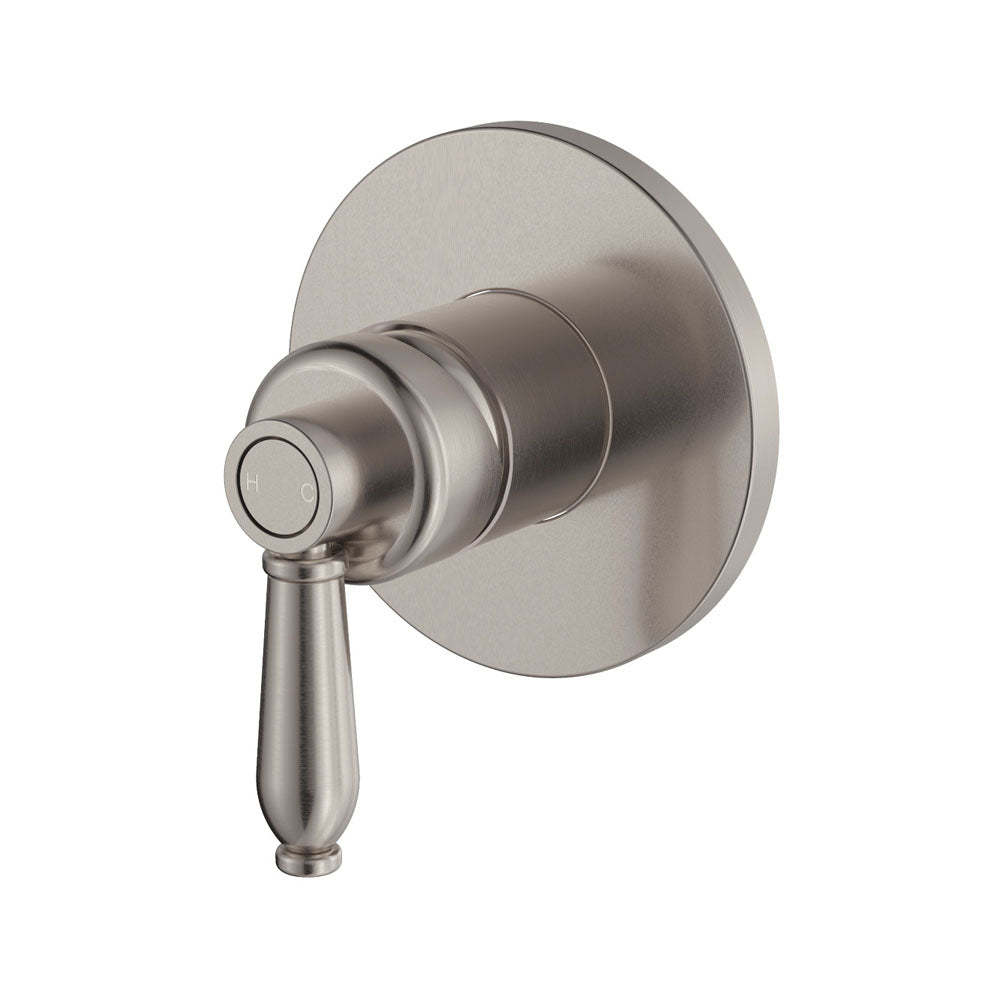 Fienza Eleanor Wall Mixer, Brushed Nickel