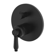 Fienza Eleanor Wall Mixer Diverter, Matte Black