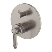 Fienza Eleanor Wall Mixer Diverter, Brushed Nickel
