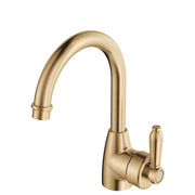 Fienza Eleanor Gooseneck Basin Mixer Handle, Urban Brass