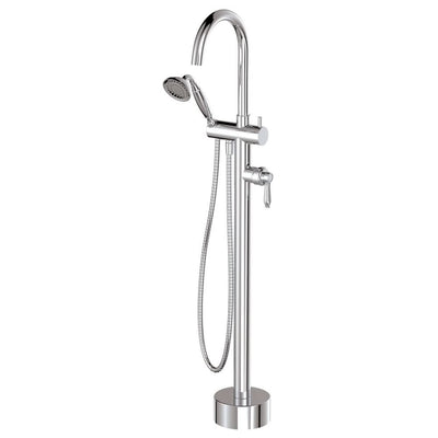 Fienza Eleanor Floor Mixer And Shower, Chrome