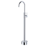 Fienza Kaya Floor Mounted Basin/Bath Mixer, Chrome