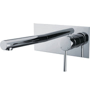 Fienza Isabella Wall Basin Mixer With Spout, Chrome