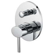 Fienza Ovalie Wall Mixer Diverter, Chrome