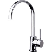 Fienza Ovalie Gooseneck Sink Mixer, Chrome