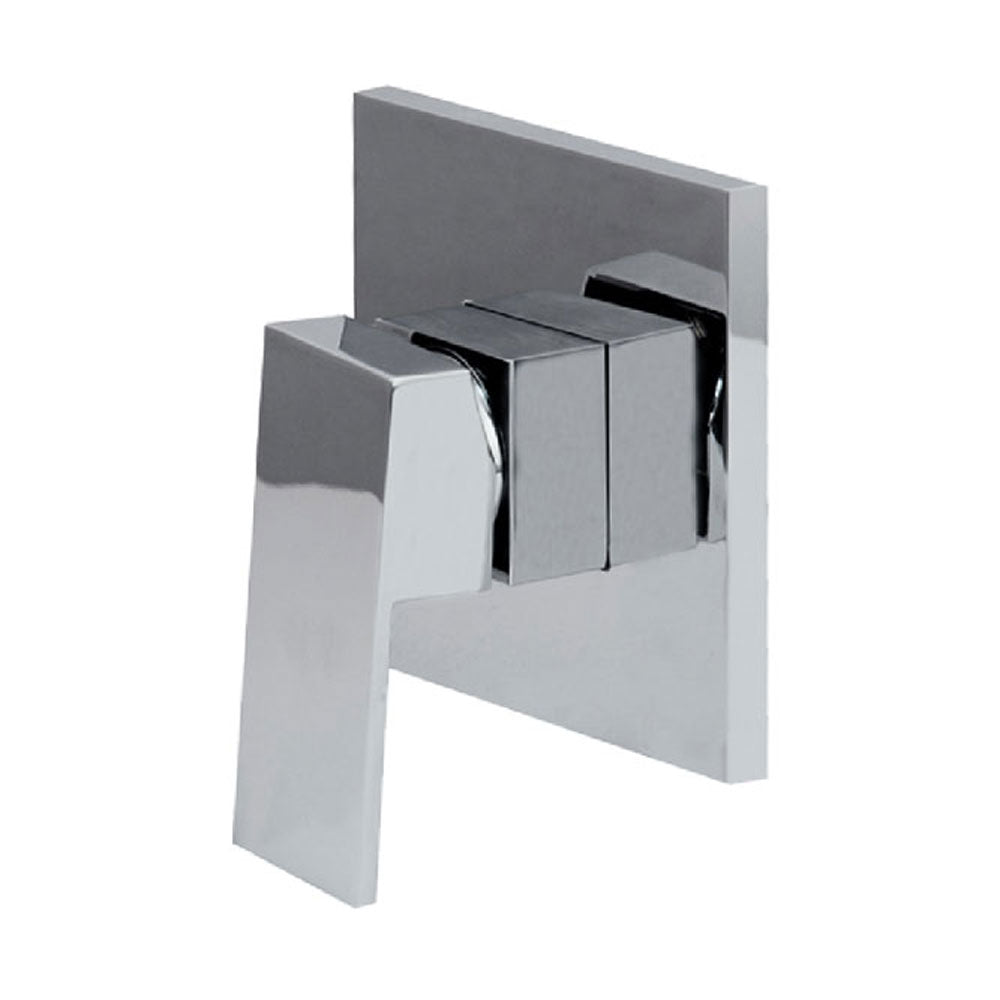 Fienza Jet Wall Mixer Small Plate, Chrome