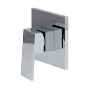 Fienza Jet Wall Mixer Small Plate, Chrome