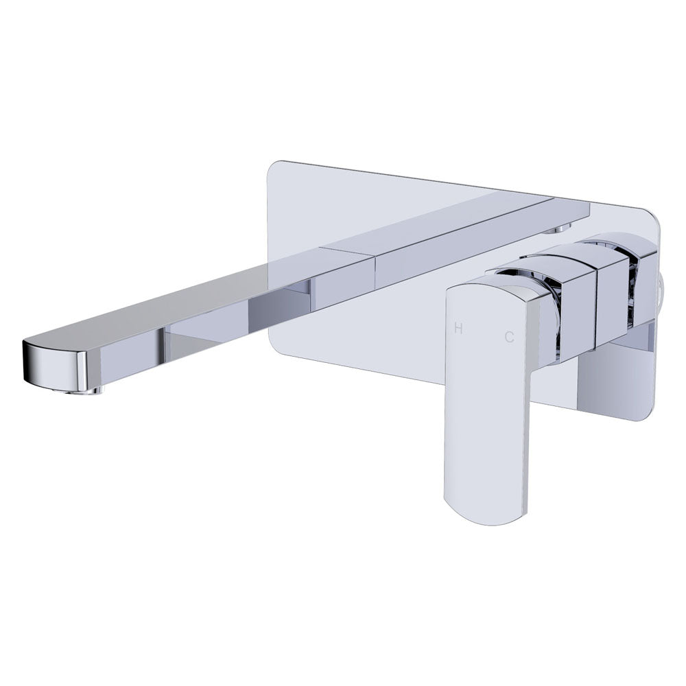 Fienza Koko Wall Mixer With Spout, Chrome