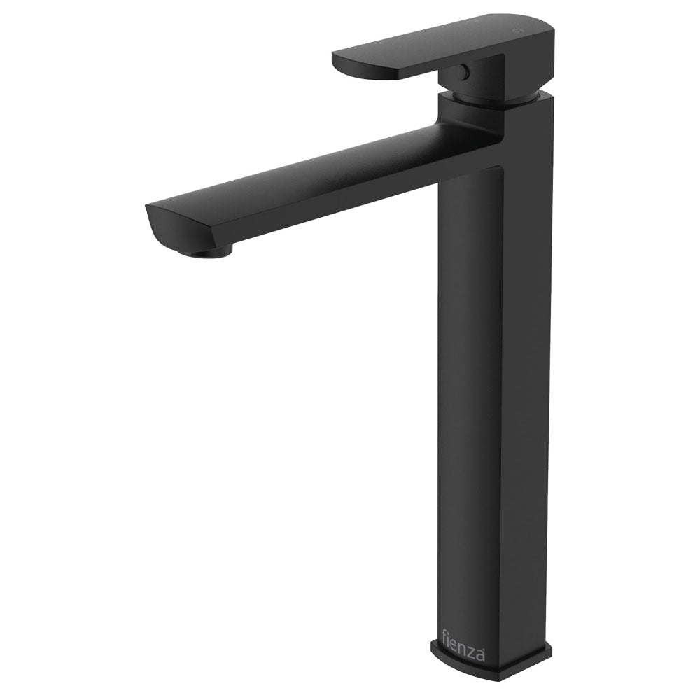 Fienza Koko Tall Basin Mixer, Matte Black