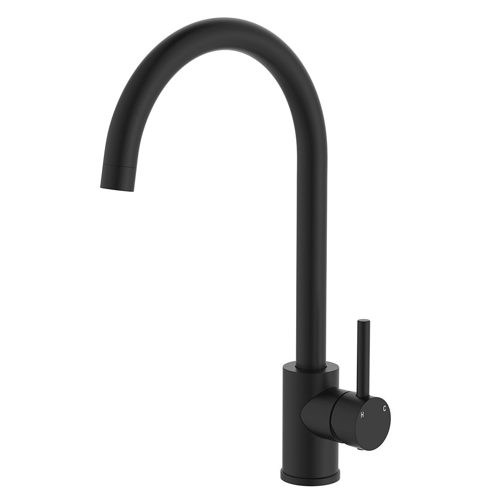 Fienza Hustle Sink Mixer, Matte Black
