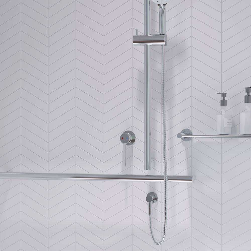 Fienza Kaya Care Wall Mixer, Chrome