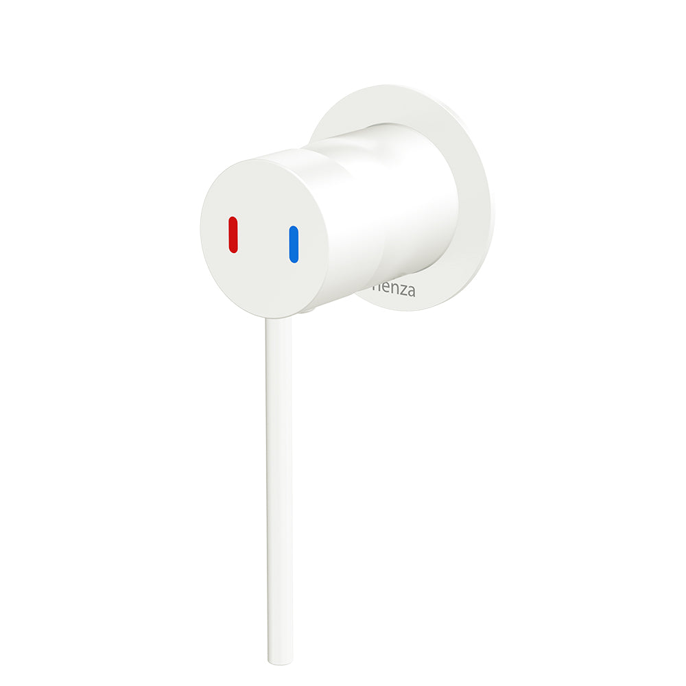 Fienza Kaya Care Wall Mixer, Matte White