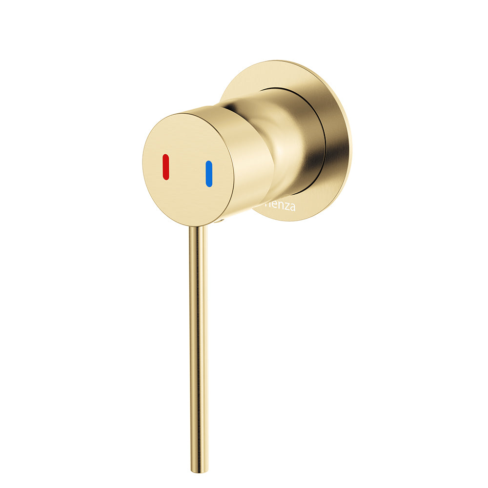 Fienza Kaya Care Wall Mixer, Urban Brass