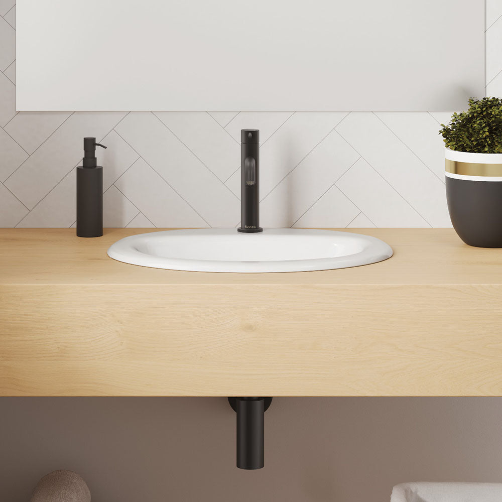 Fienza Kaya Basin Mixer, Matte Black