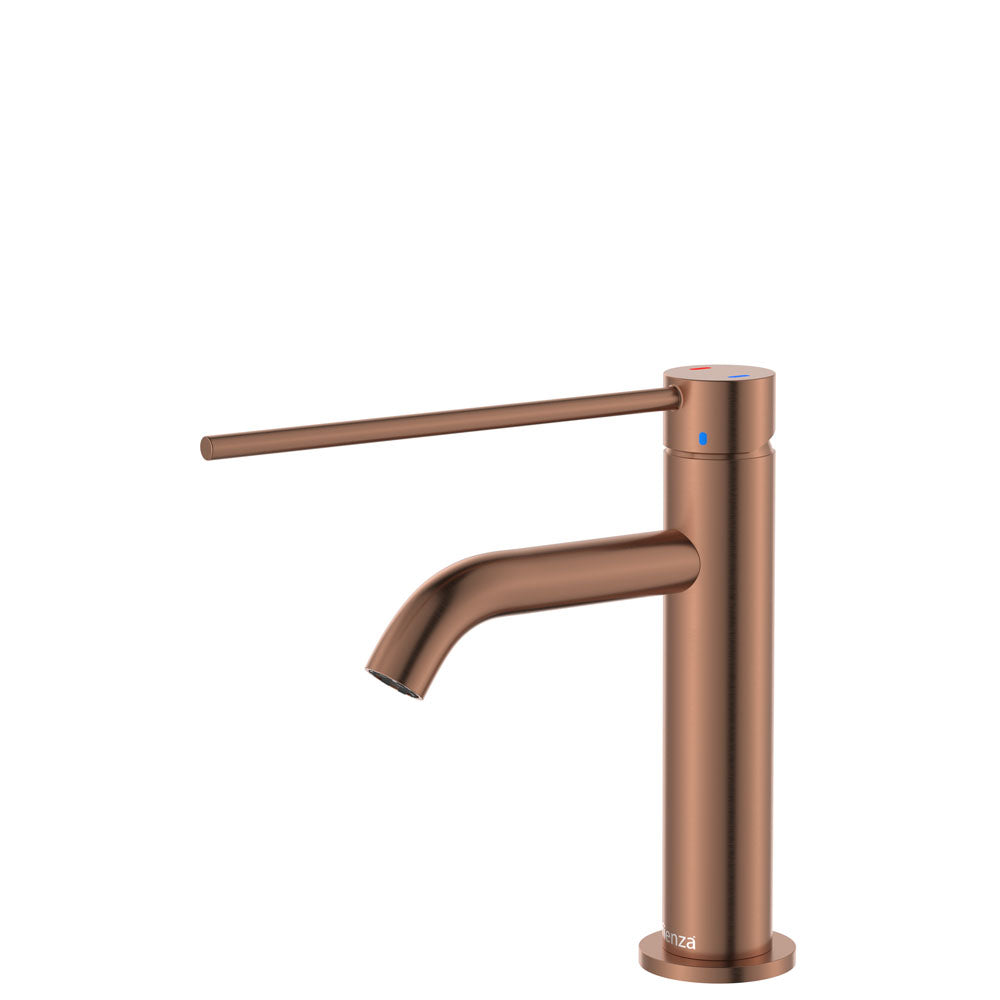 Fienza Kaya Care Basin Mixer, Brushed Copper