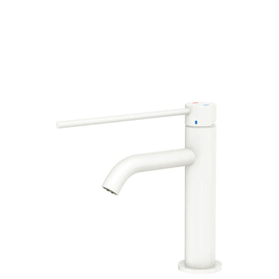 Fienza Kaya Care Basin Mixer, Matte White