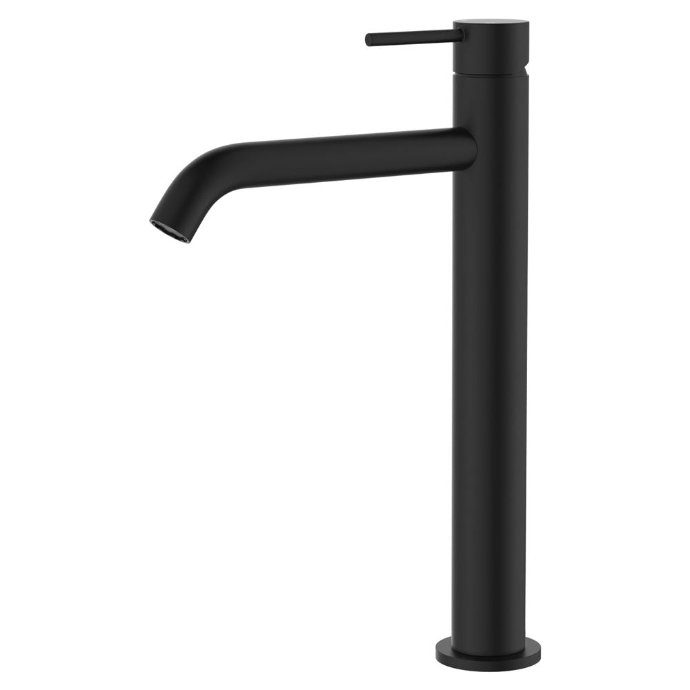 Fienza Kaya Tall Basin Mixer, Matte Black