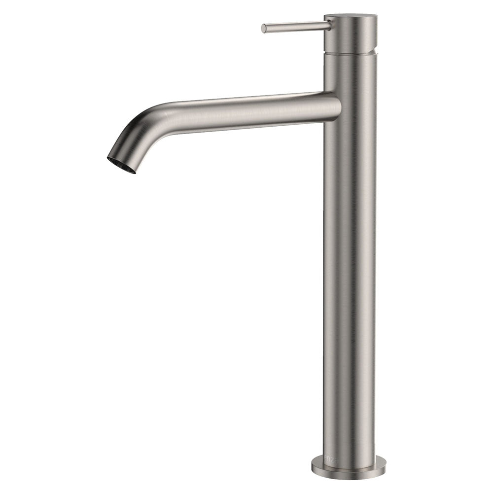 Fienza Kaya Tall Basin Mixer, Brushed Nickel