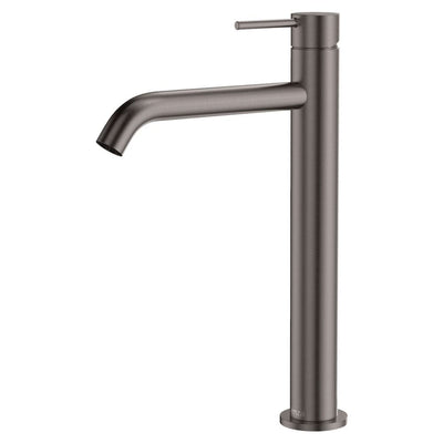 Fienza Kaya Tall Basin Mixer, Gun Metal
