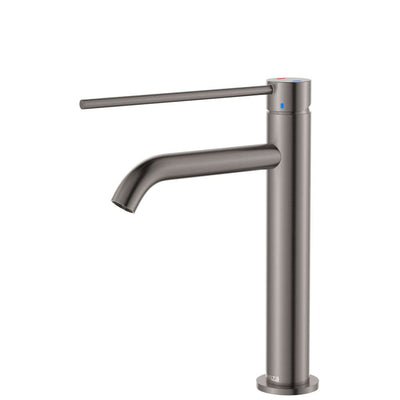 Fienza Kaya Care Medium Basin Mixer, Gun Metal