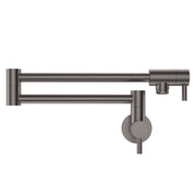 Fienza Kaya Pot Filler Wall Mixer, Gun Metal