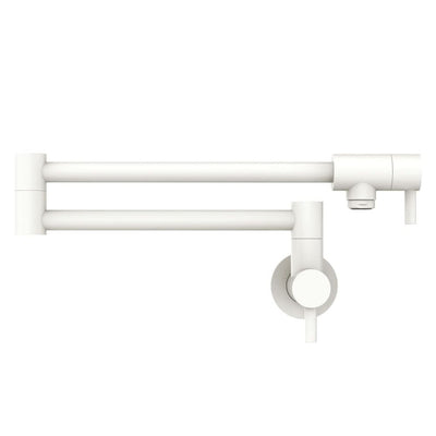 Fienza Kaya Pot Filler Wall Mixer, Matte White