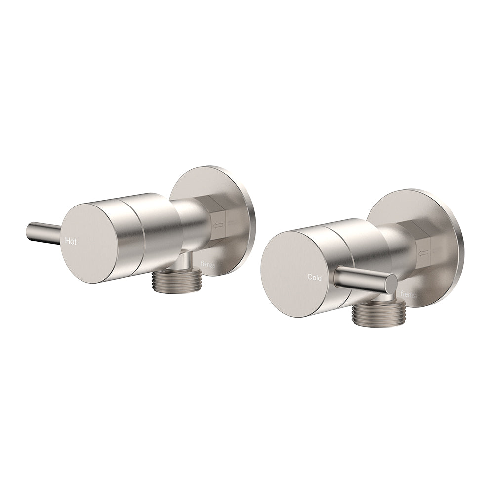 Fienza Kaya Washing Machine Set, Brushed Nickel