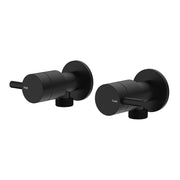 Fienza Kaya Washing Machine Set, Matte Black