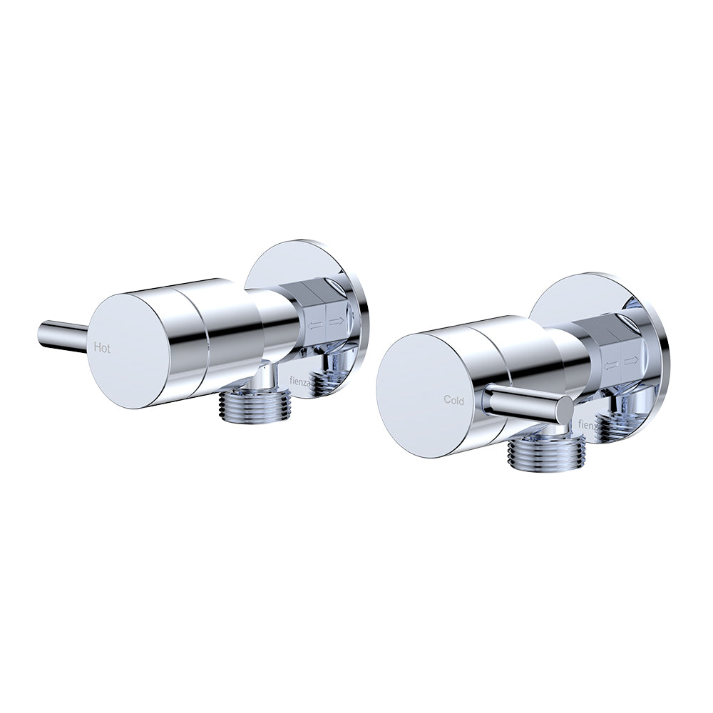 Fienza Kaya Washing Machine Set, Chrome