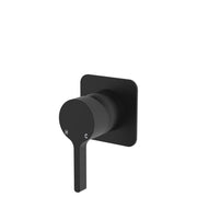 Fienza Sansa Wall Mixer Square Plate, Matte Black