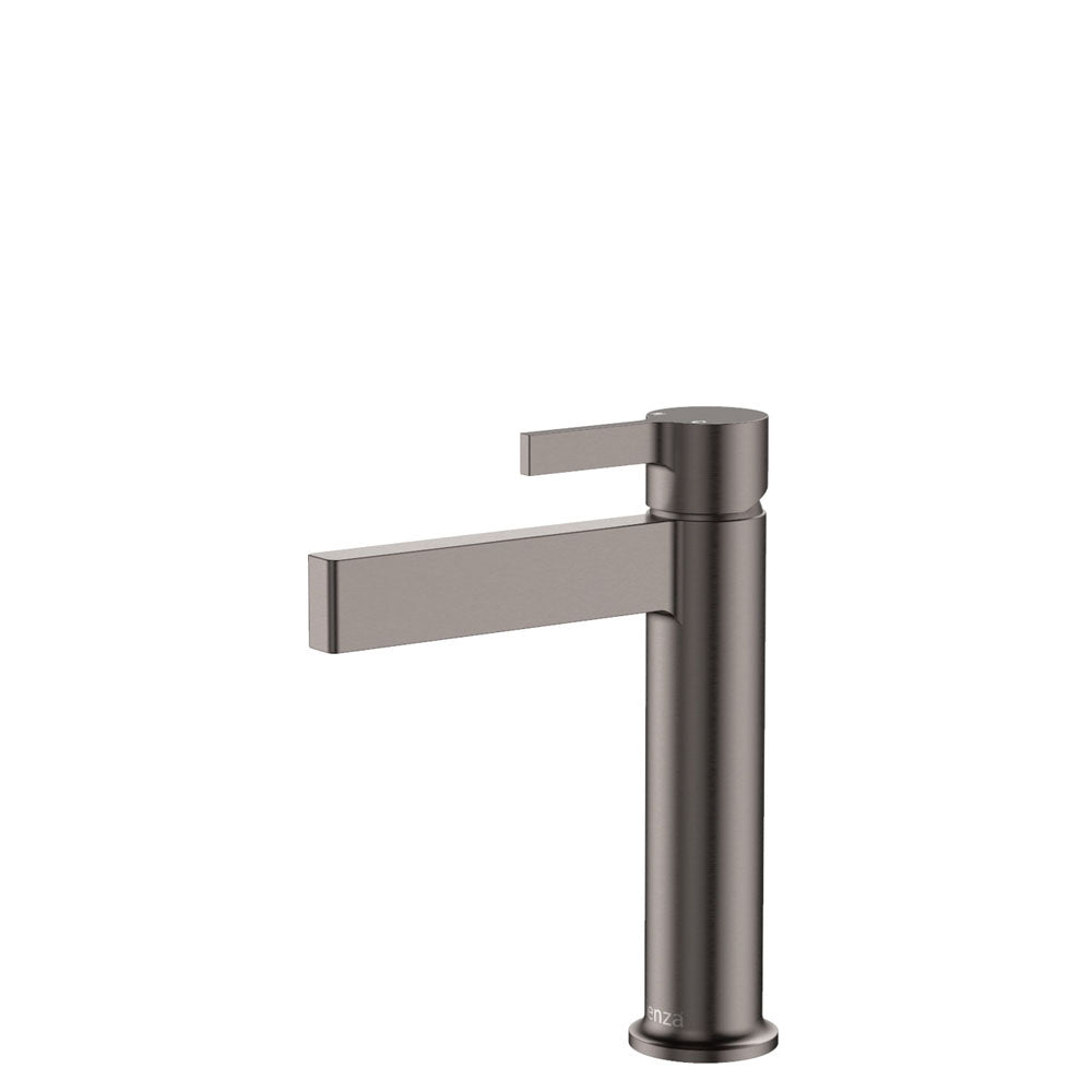 Fienza Sansa Basin Mixer Eco, Gun Metal