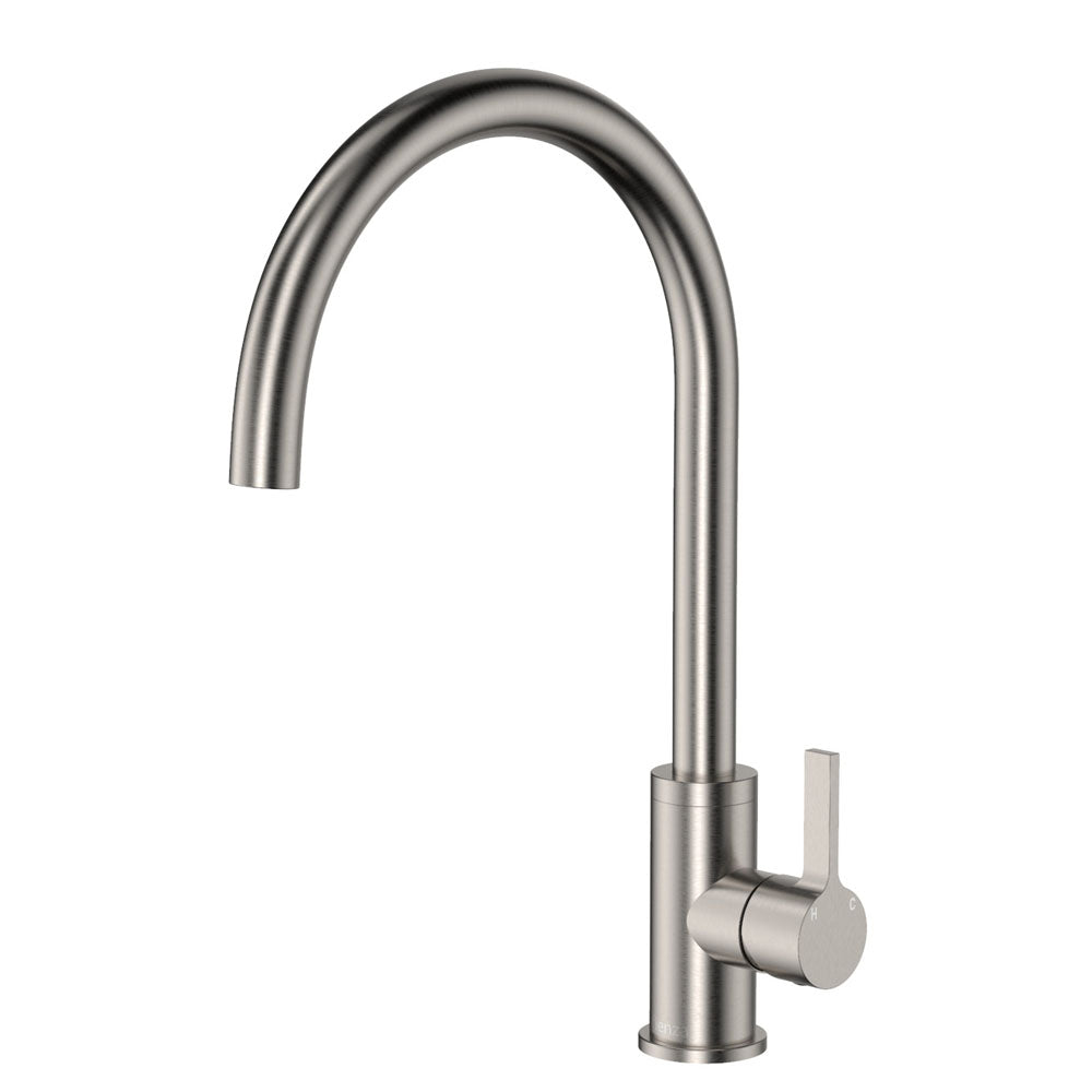 Fienza Sansa Sink Mixer, Brushed Nickel