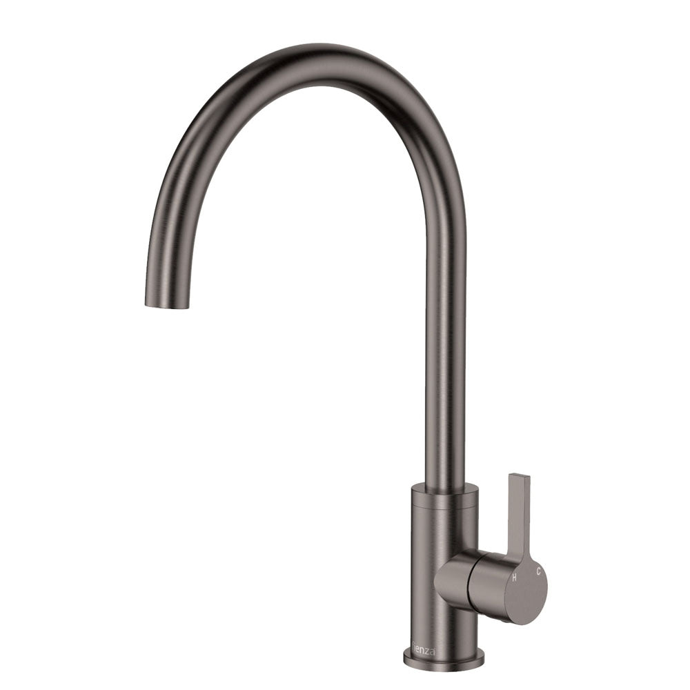 Fienza Sansa Sink Mixer, Gun Metal