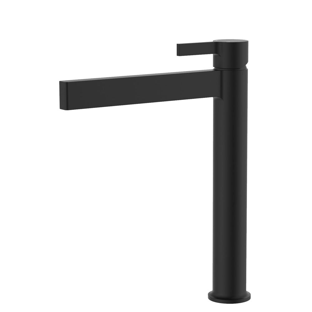 Fienza Sansa Tall Basin Mixer Eco, Matte Black