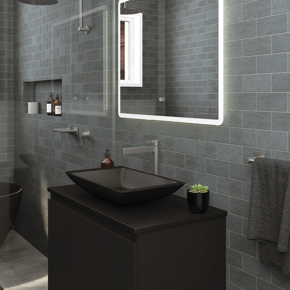Fienza Sansa Tall Basin Mixer, Gun Metal